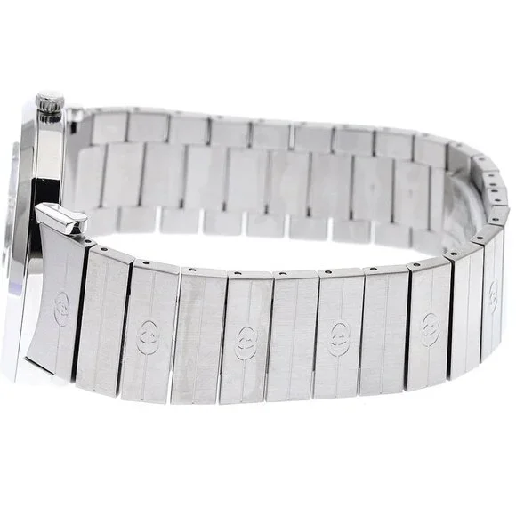 GUCCI Grip watch 157.3/YA157410 Date White Dial Quartz Men's Watch_894712